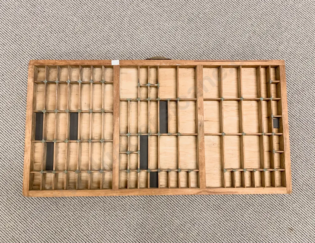 Vintage Printers Tray Image 1++