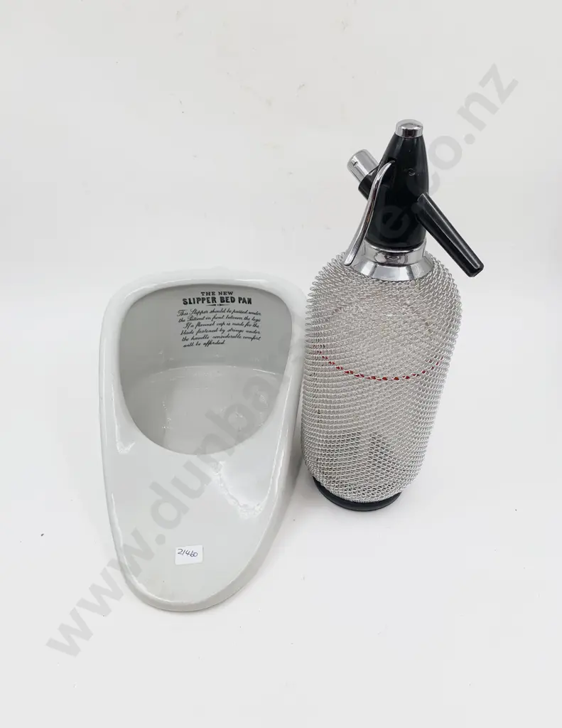 Soda Syphon Together with Slipper Bed Pan Image 1++