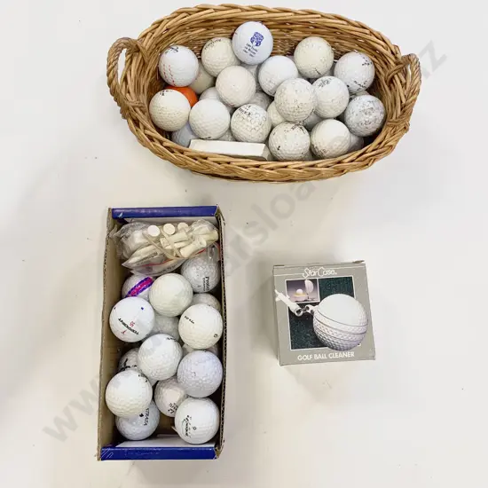 Quantity of Assorted Golf Balls