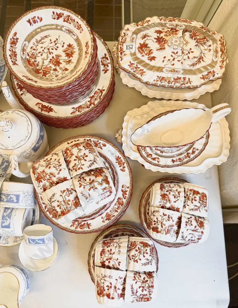 Copeland Spode "India Tree" Pattern Part Dinner Set Image 1++