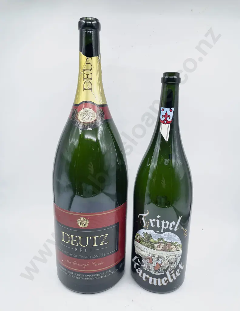 Large Decorative Champagne Bottle & Other Image 1++