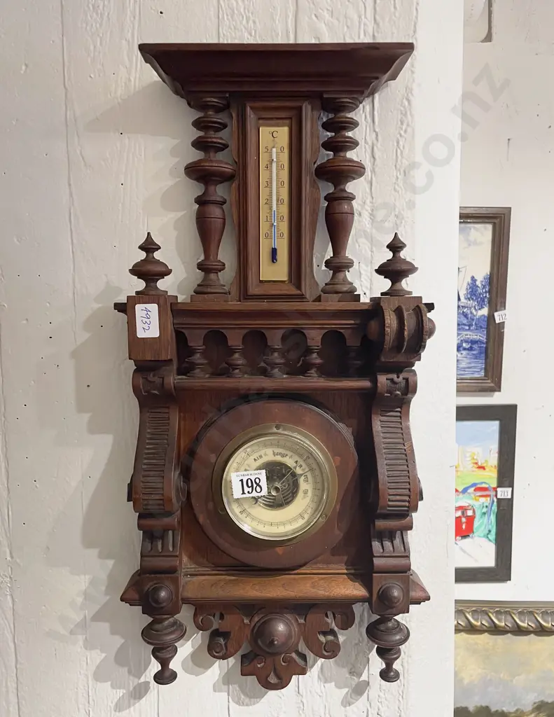 Wall Hanging Thermometer/Barometer Image 1++