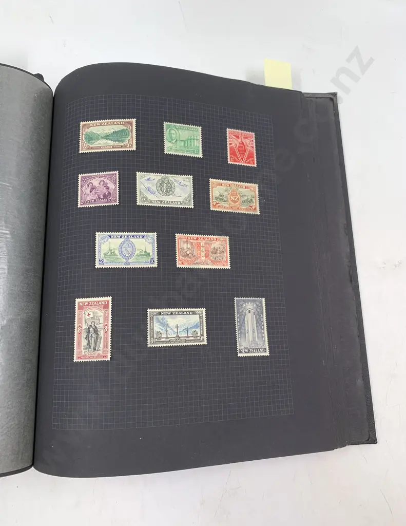 Album NZ Health Pictorials with UK Early Victoria and Some Commonwealth Image 1++