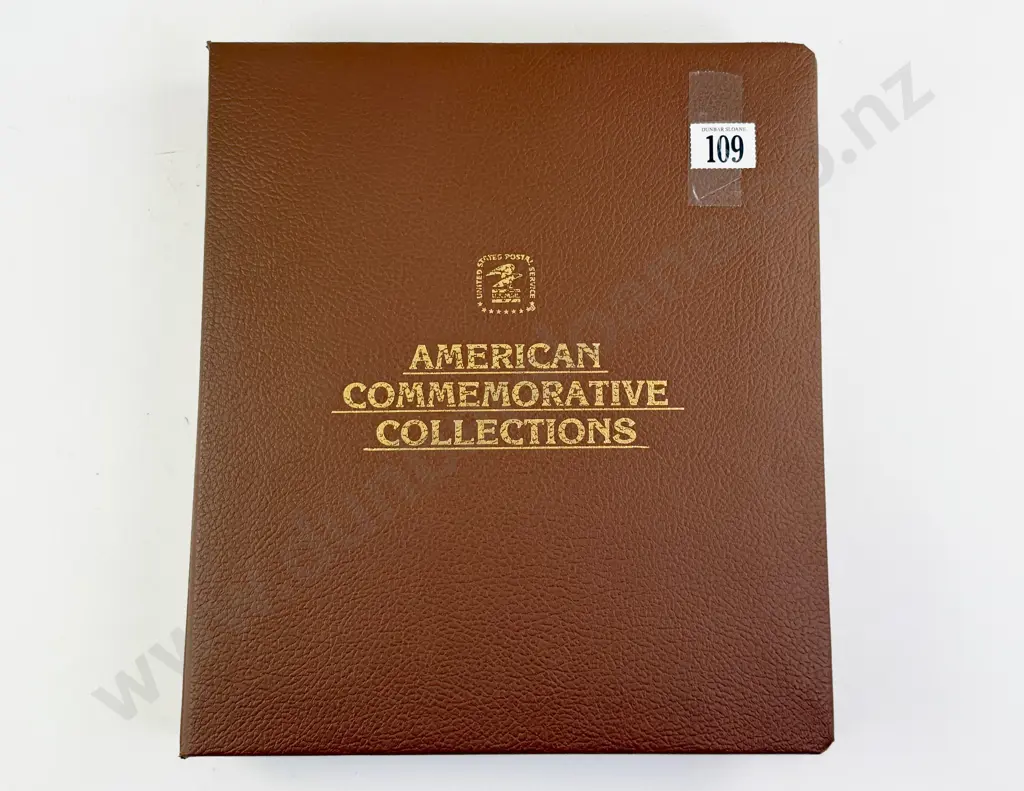 C1991 American Commemorative Collections Stamp Album Image 1++
