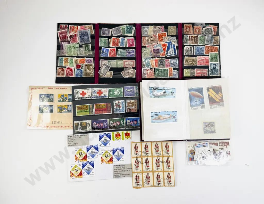 Qty Semi-Assorted World Stamps Image 1++