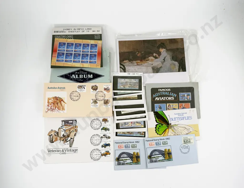 Australian Mixed Lot FDC's Postal Histories Loose and Sorted Mainly Decimal Image 1++