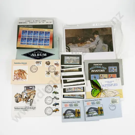 Australian Mixed Lot FDC's Postal Histories Loose and Sorted Mainly Decimal