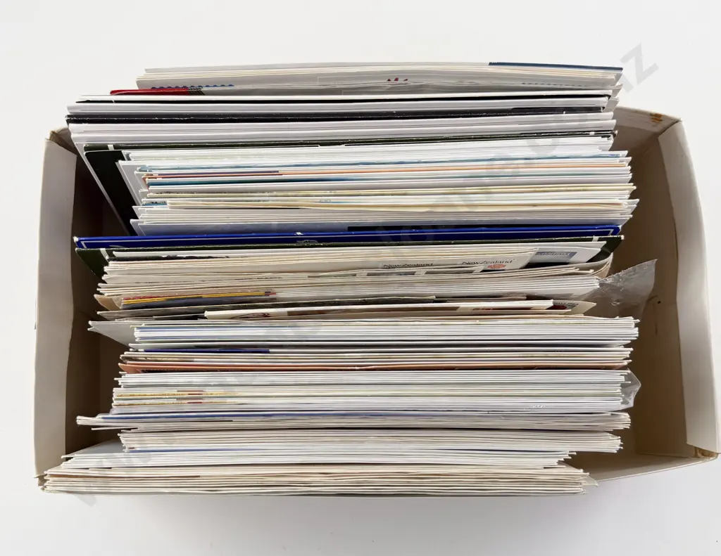 NZ Shoe Carton Qty Mainly Decimal FDC's Image 1++