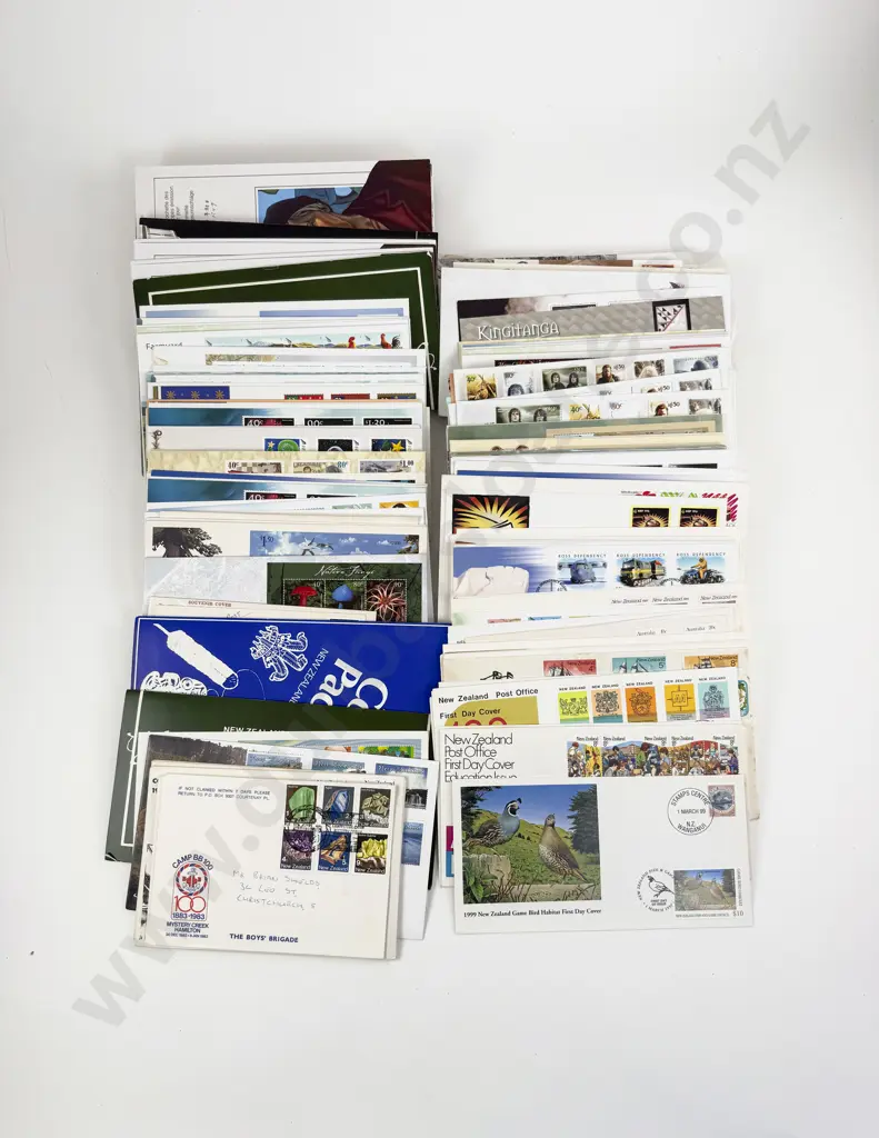 NZ Shoe Carton Qty Mainly Decimal FDC's Image 1++