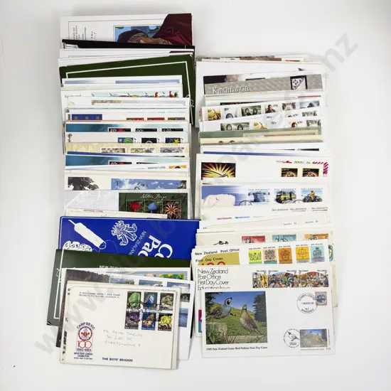 NZ Shoe Carton Qty Mainly Decimal FDC's