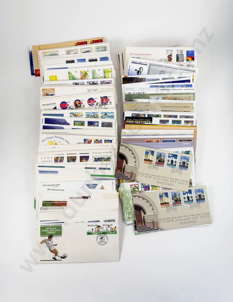 NZ Shoe Carton Qty Mainly Decimal FDC's Image 1++