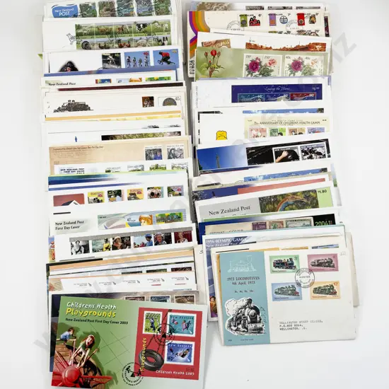 NZ Shoe Carton Qty Mainly Decimal FDC's