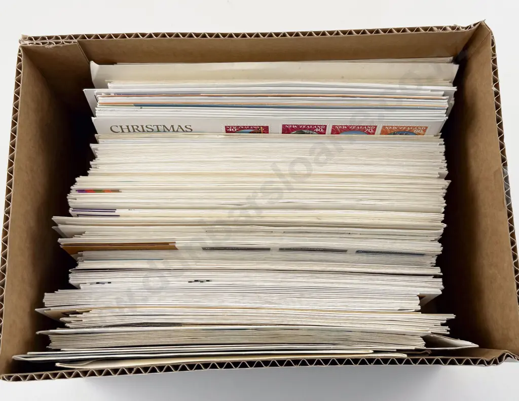 NZ Shoe Carton Qty Mainly Decimal FDC's Image 1++