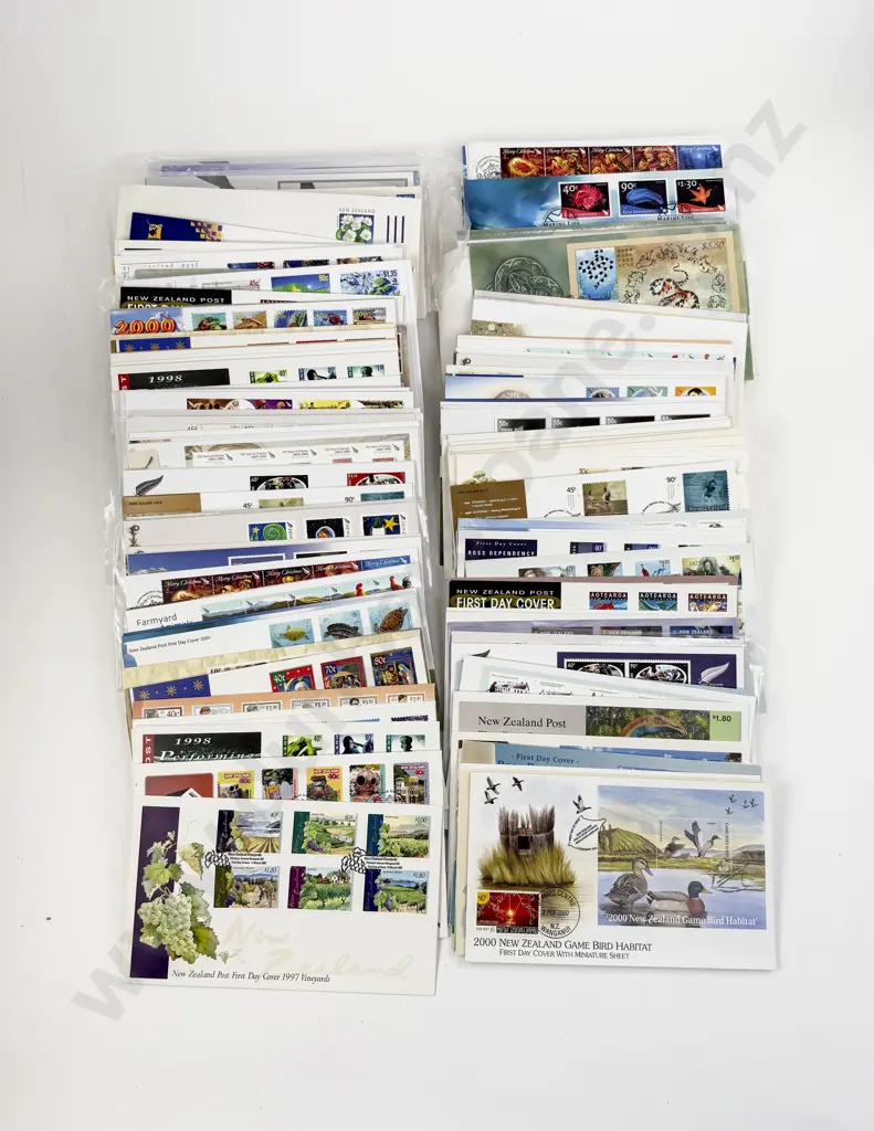 NZ Shoe Carton Qty Mainly Decimal FDC's Image 1++