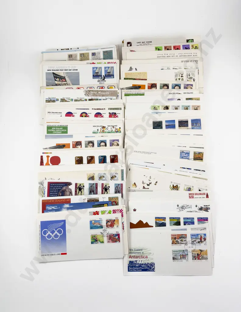 NZ Shoe Carton Qty Mainly Decimal FDC's Image 1++