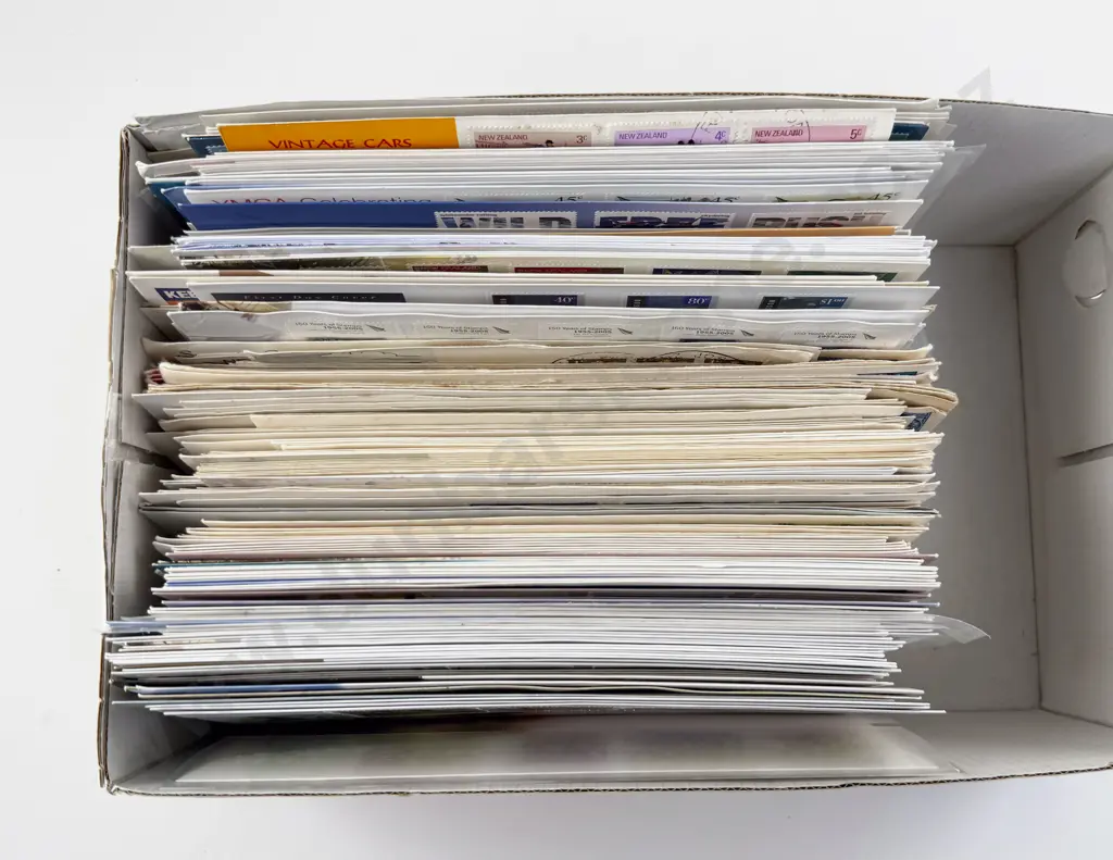 NZ Shoe Carton Qty Mainly Decimal FDC's with Some Pre-decimal Image 1++