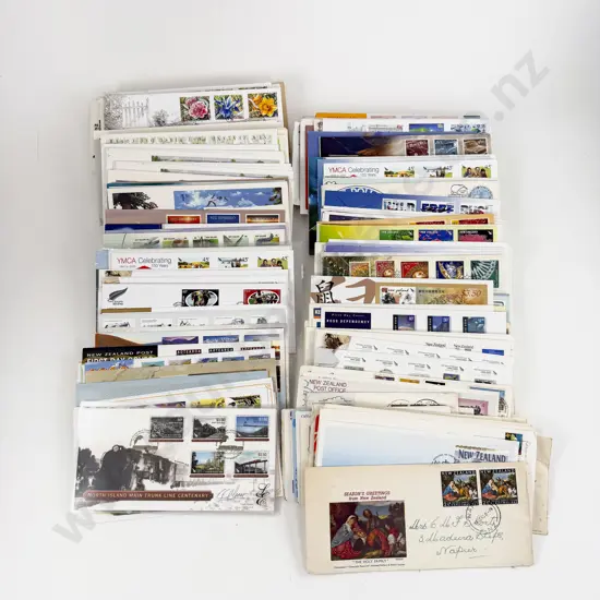 NZ Shoe Carton Qty Mainly Decimal FDC's with Some Pre-decimal