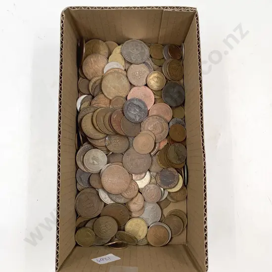 Qty NZ and World Vintage Pocket Change Coinage