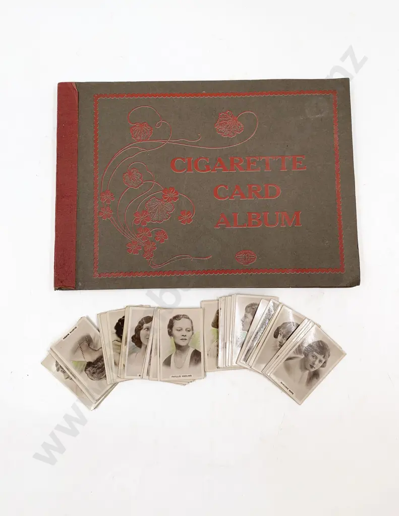 Cigarette Card Album and Cards Image 1++