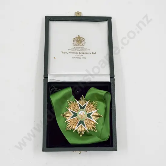 Military and Hospitaller Order of Saint Lazarus of Jerusalem Medal with Ribbon (Commander CLF)
