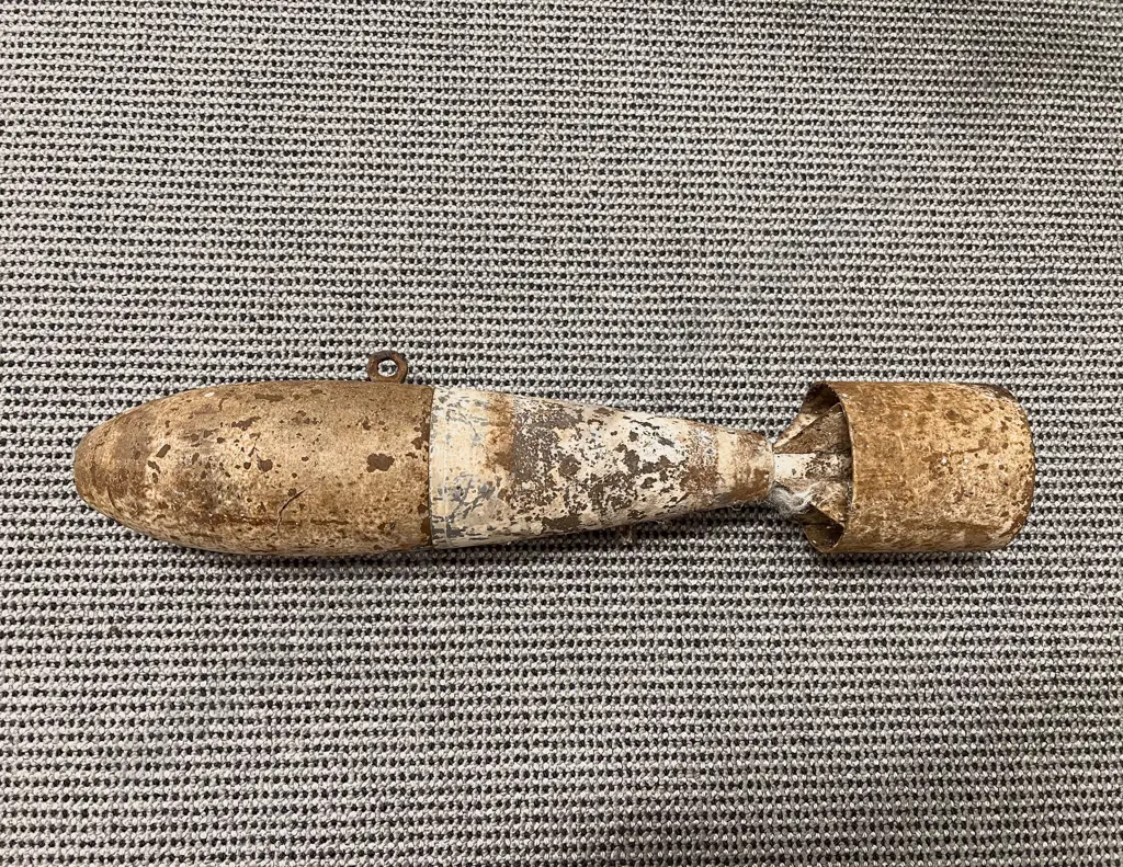 Vintage Air Force Practice Bomb Image 1++