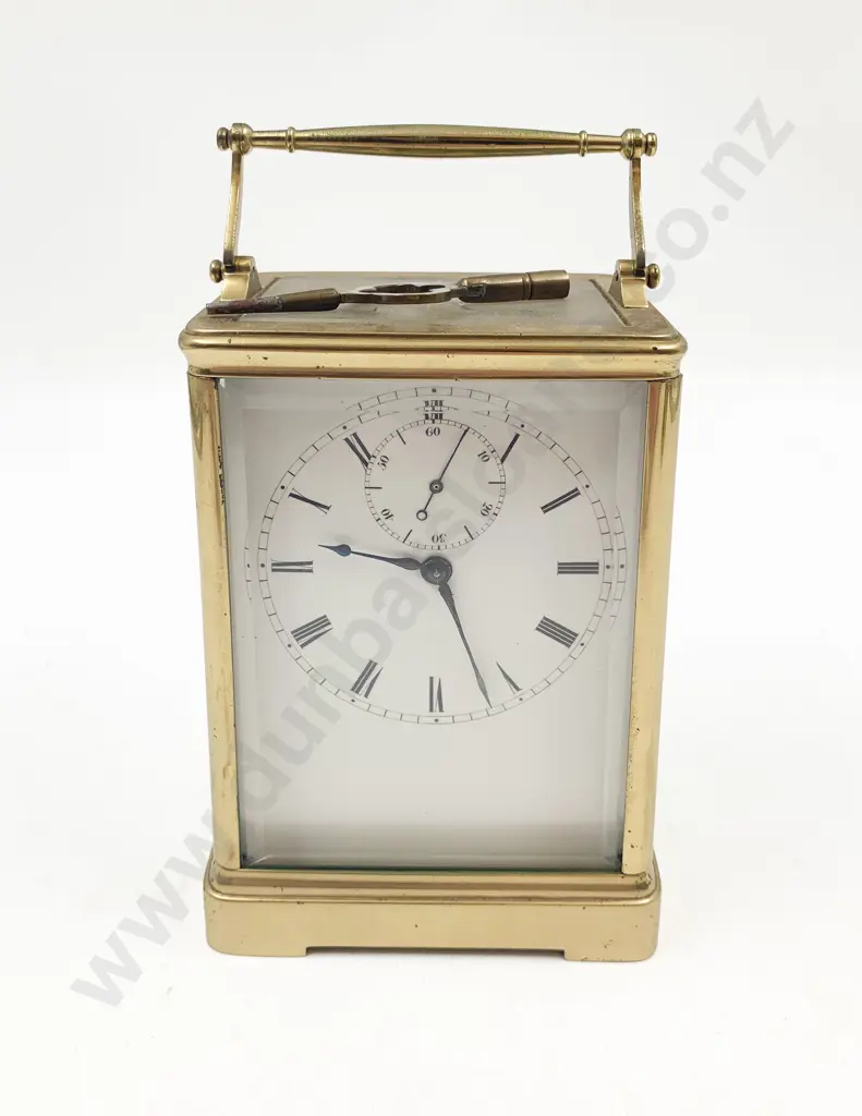 Brass Carriage Clock Image 1++
