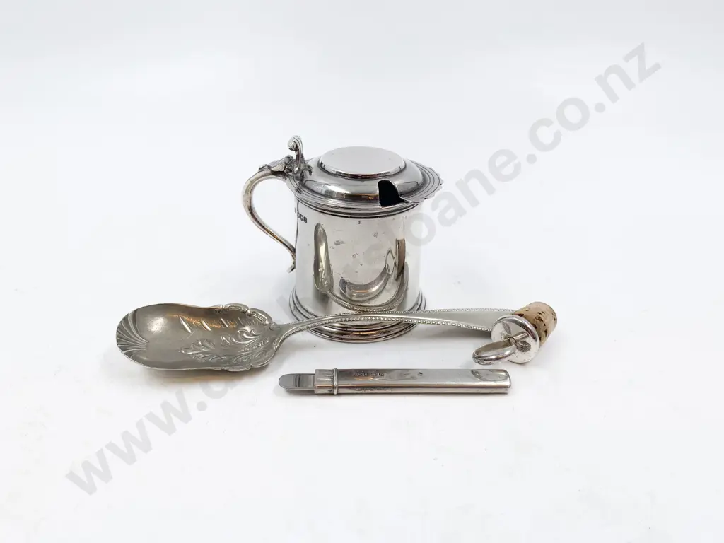 S/S Mustard Pot & Assorted Image 1++