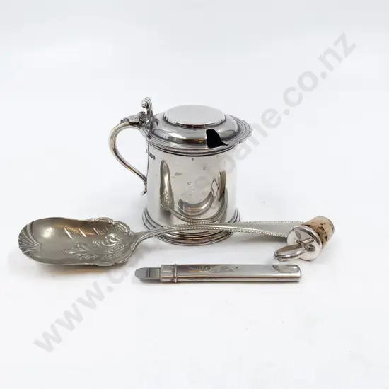 S/S Mustard Pot & Assorted