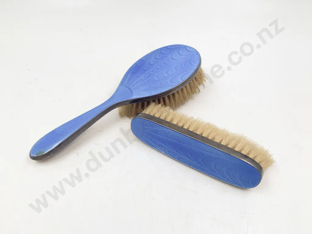 Two S/S & Enamel Brushes Image 1++