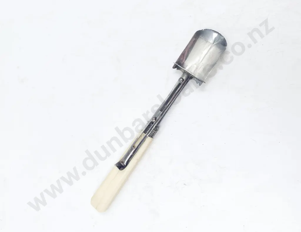 Antique Bone-Handled Cheese Scoop Image 1++