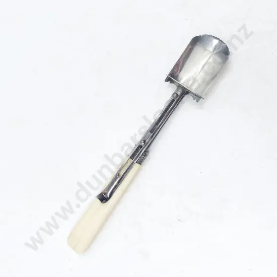 Antique Bone-Handled Cheese Scoop