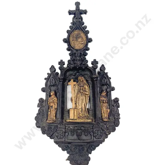 Small Cast Metal Reliquary