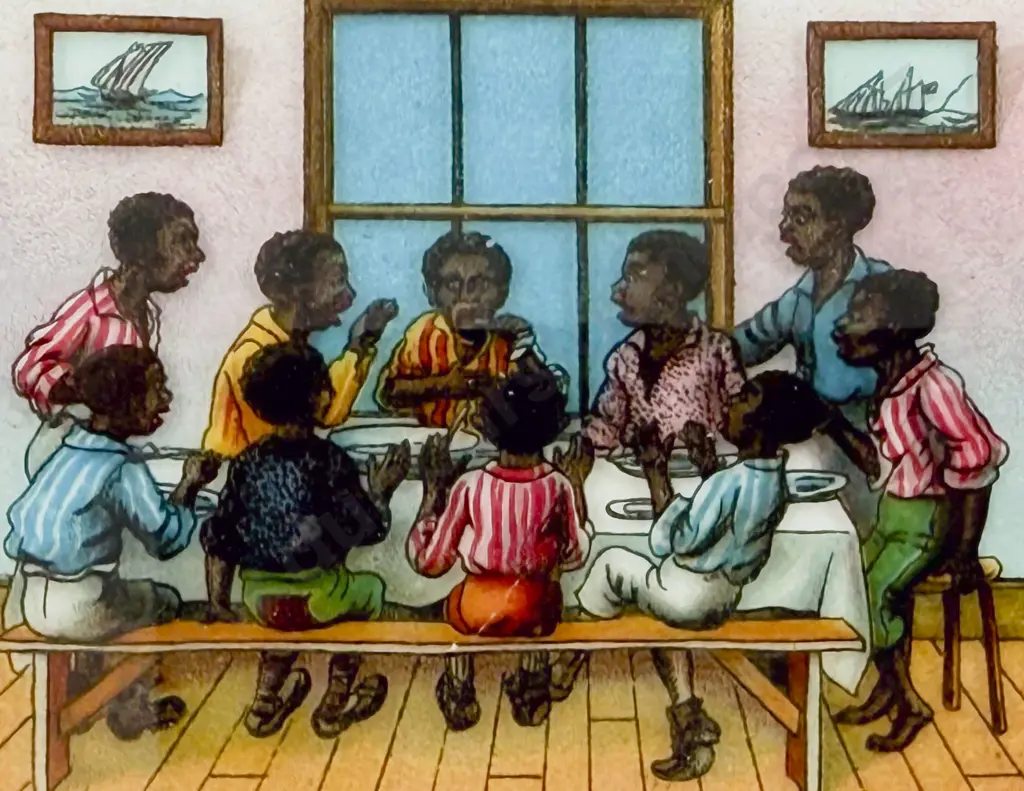 Original Boxed Magic Lantern Slides Set of 8 (6&7 missing 5 cracked) Image 1++