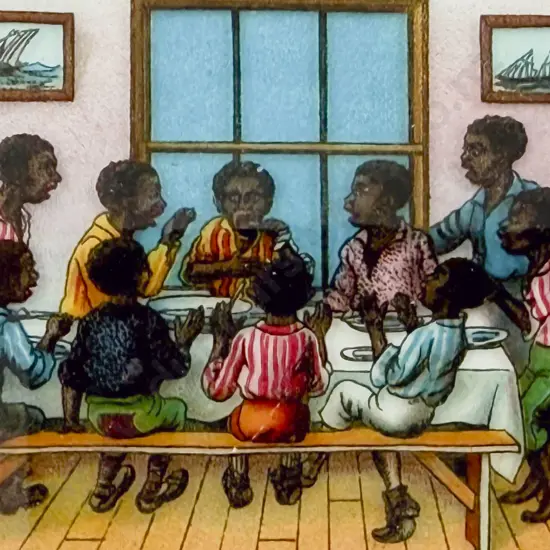 Original Boxed Magic Lantern Slides Set of 8 (6&7 missing 5 cracked)