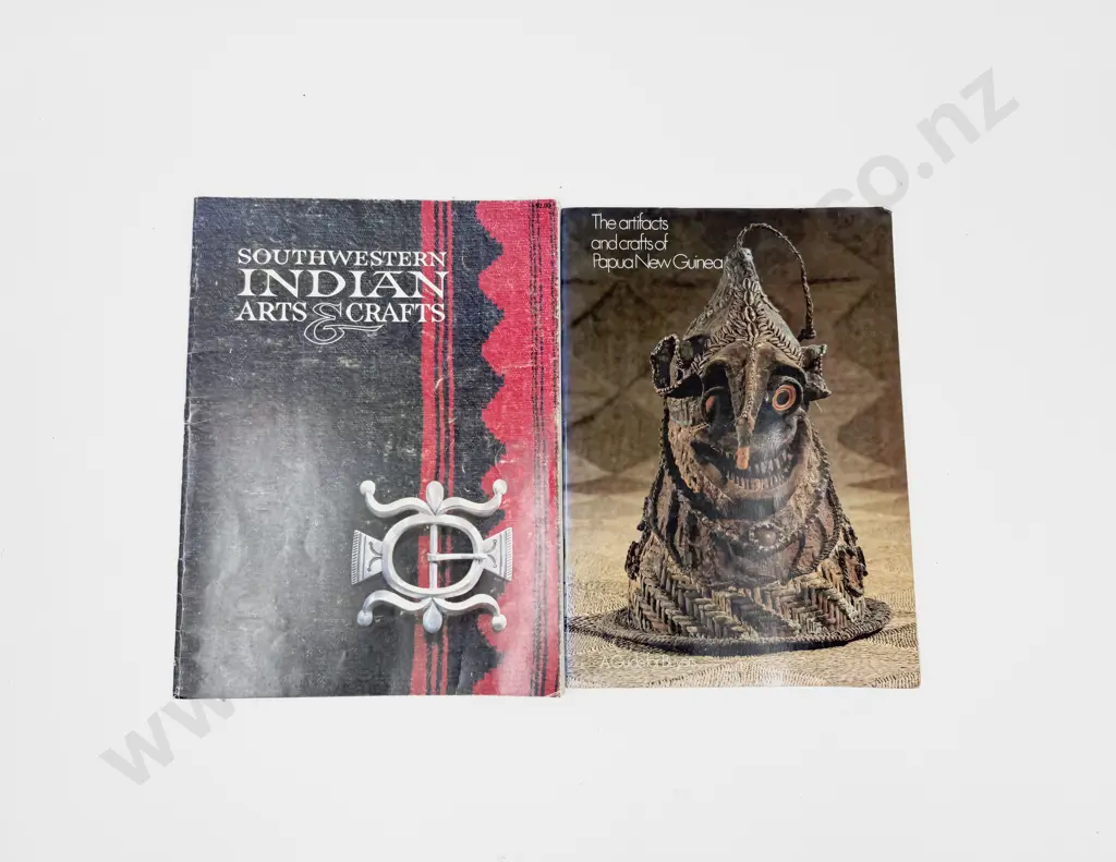 Two Tribal Arts Reference Pamphlets Image 1++