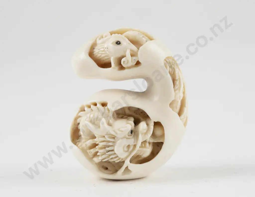 Chinese Ivory Netsuke Image 1++