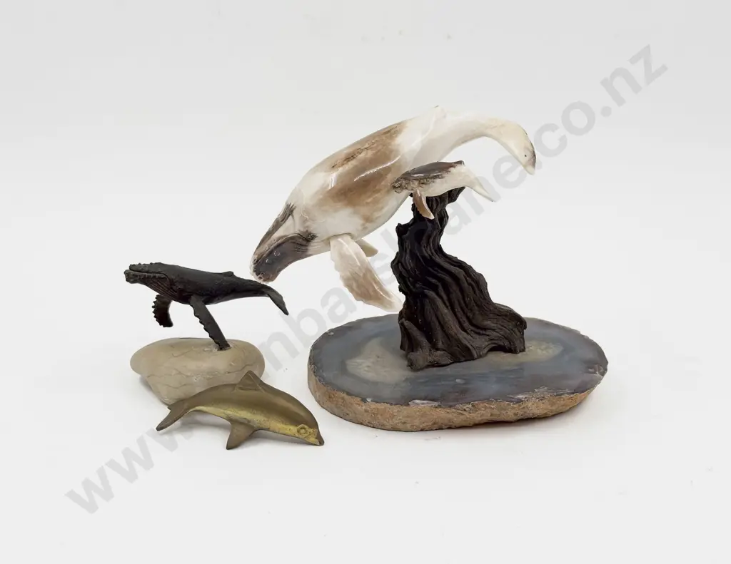 Two Whale Ornaments & One Other Image 1++