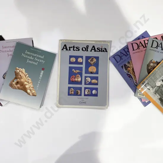 Box of Assorted Asian Arts Magazines Etc