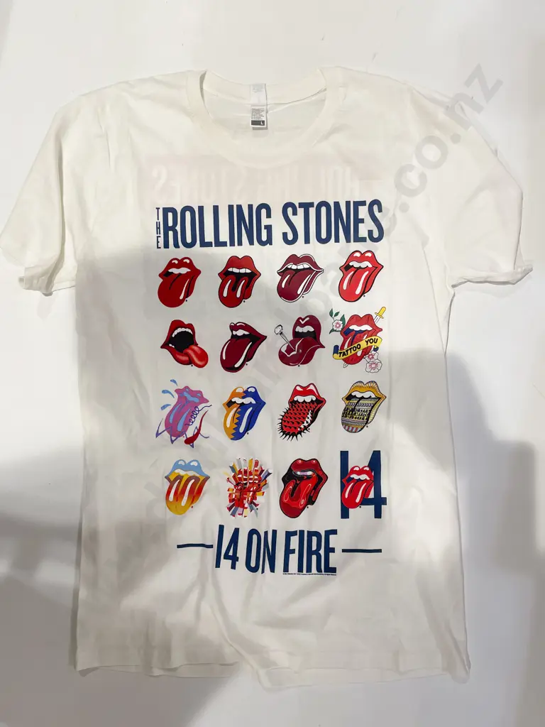 Quantity of Mostly Rolling Stone Magazines & Books including Souvenir Shirt Image 1++