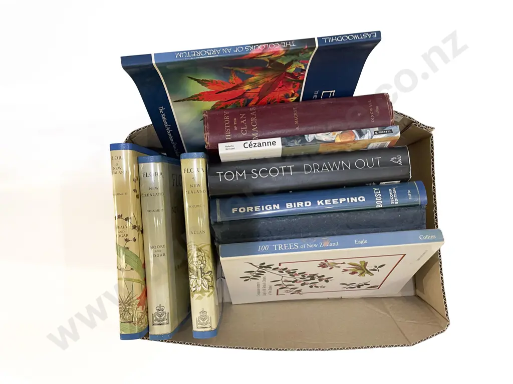Box of Mostly NZ Botanical References & Others Image 1++