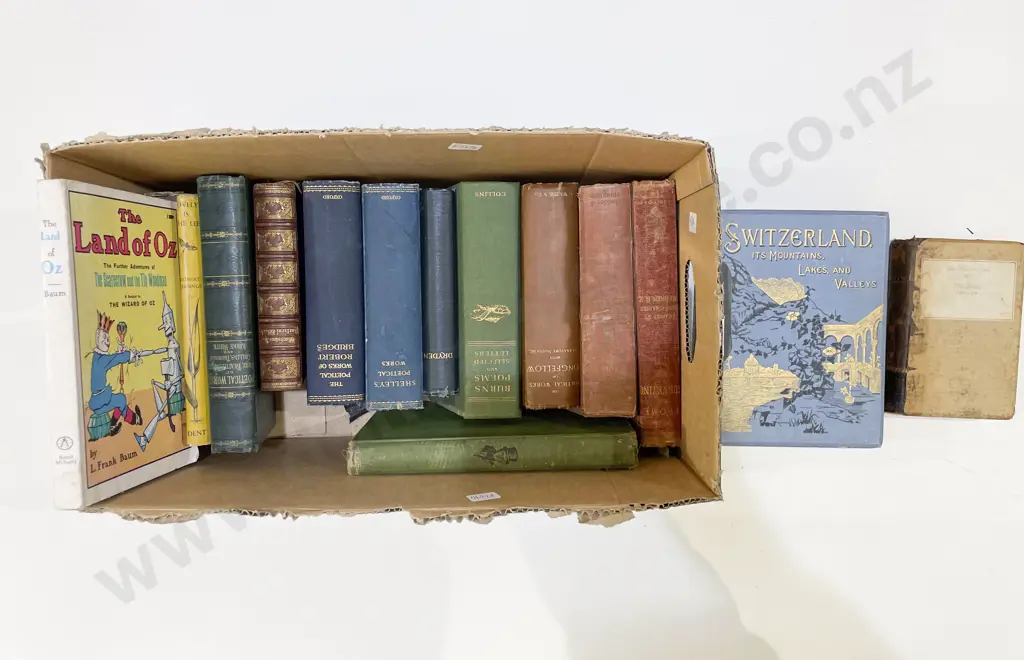 Box Quantity of Assorted Books Image 1++