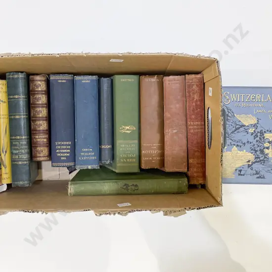 Box Quantity of Assorted Books