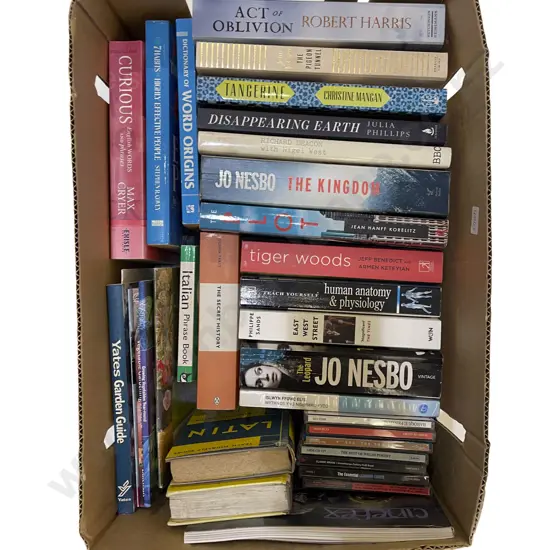 Box Quantity of Assorted Books