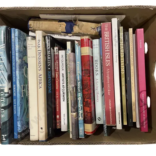 Box of Assorted Books