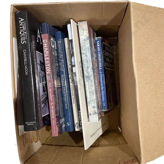 Box of Assorted Books
