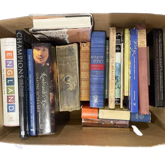 Box of Assorted Books