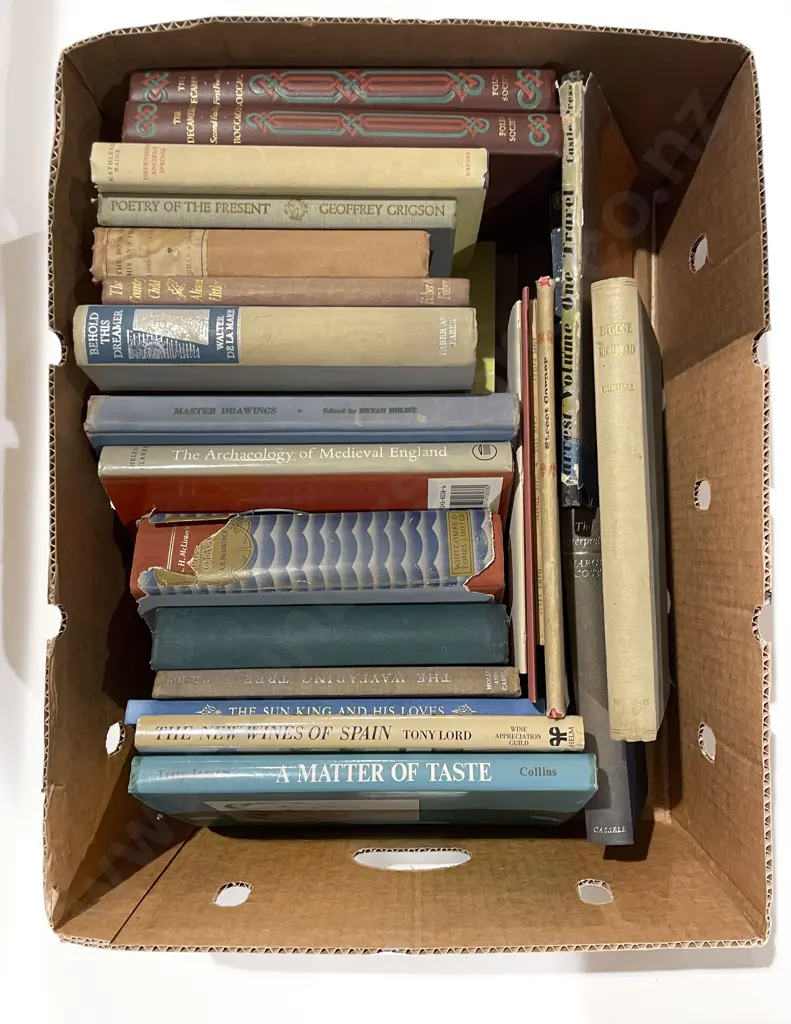 Box of Assorted Books Image 1++