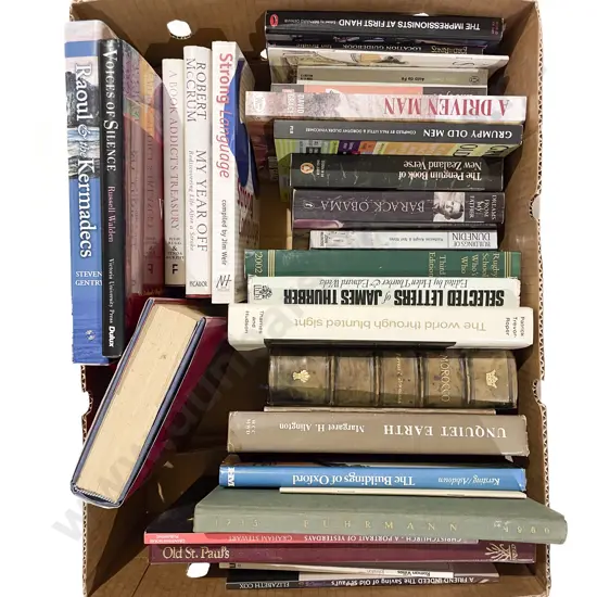Box of Assorted Books