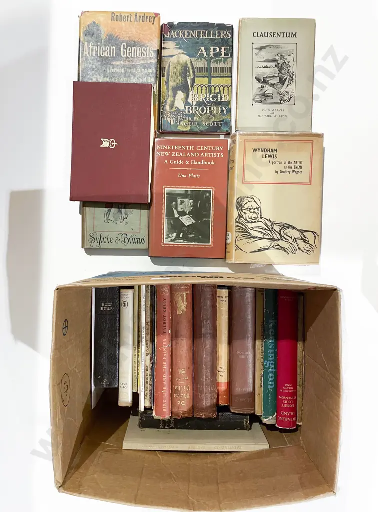 Box of Assorted Books Image 1++