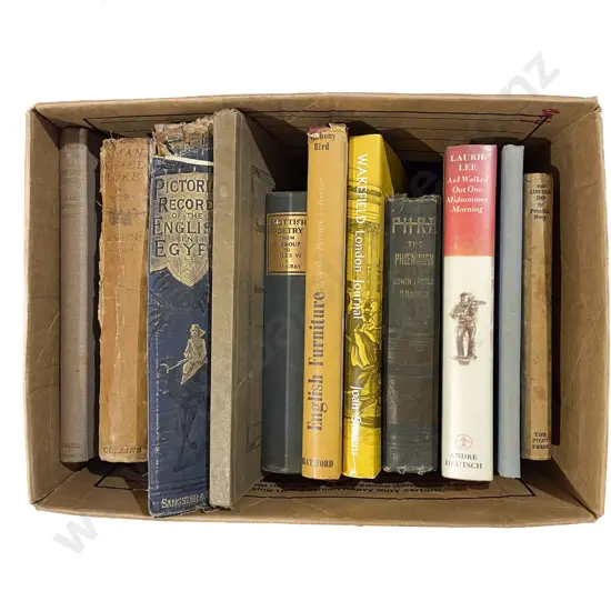 Box of Assorted Books